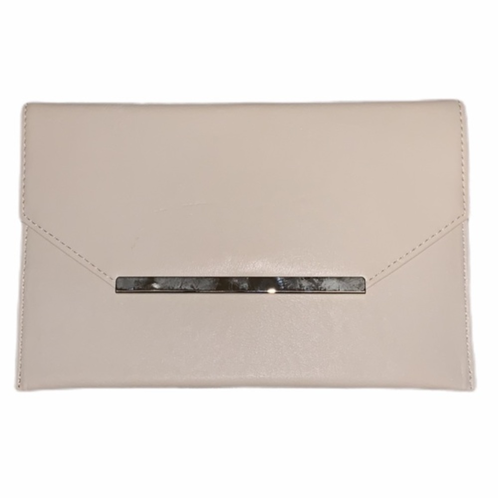 Forever 21 cream clutch